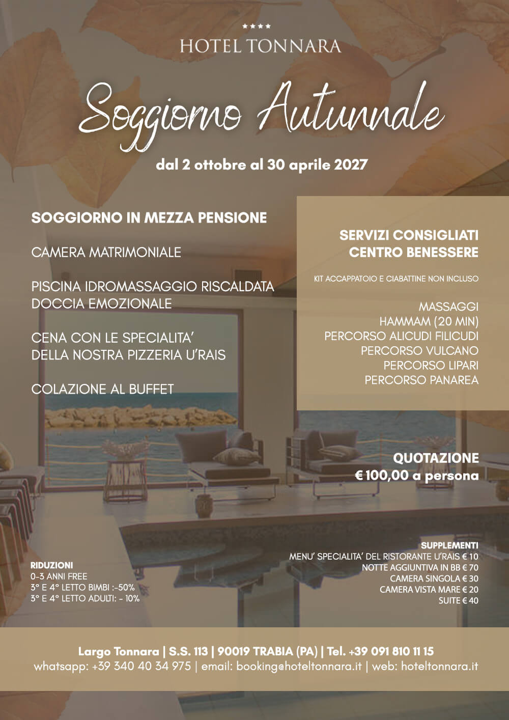 Soggiorno Autunnale 2026